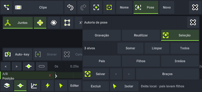 Seleção de poses, relações e conjuntos em 655×300